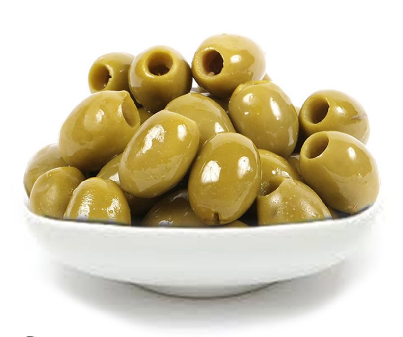 Organic Greek Nissi Halkidiki Olives Large (without Pit) 500g