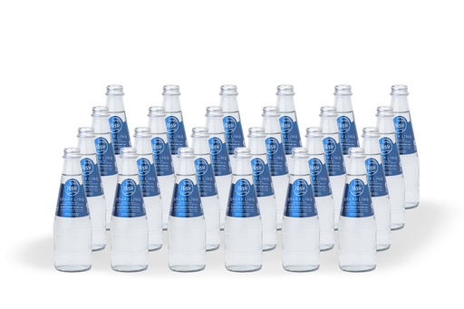 Nissi Greek Mountain Spring Water Sparkling Glass Bottle 330ml (24pc)